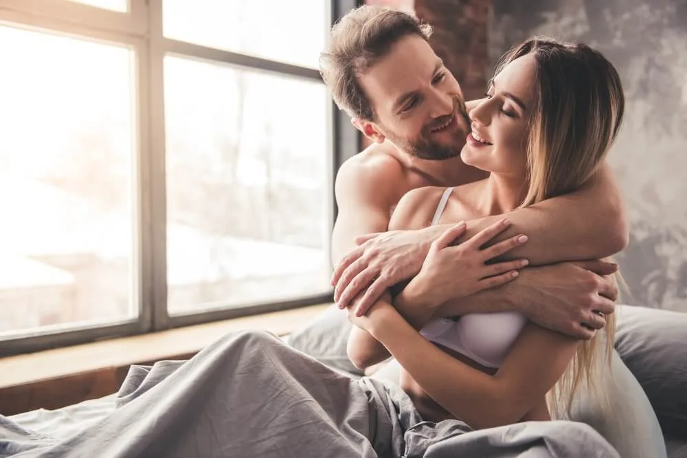 couple in bed