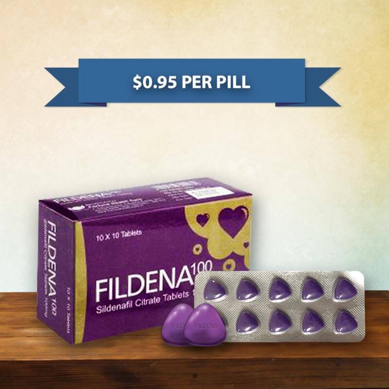 Buy Fildena 100mg Pills Online - Get it at Discounted Price